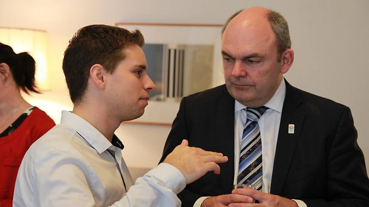 JR Motorcycles' Proud Moment: A Meeting with New Zealand Minister of Transport Hon Steven Joyce