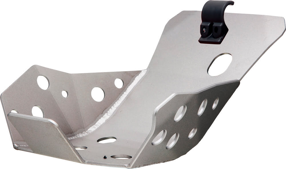 SKID PLATE CROSSPRO 4MM ALUMINIUM SUZUKI RMZ450 08-09 SILVER