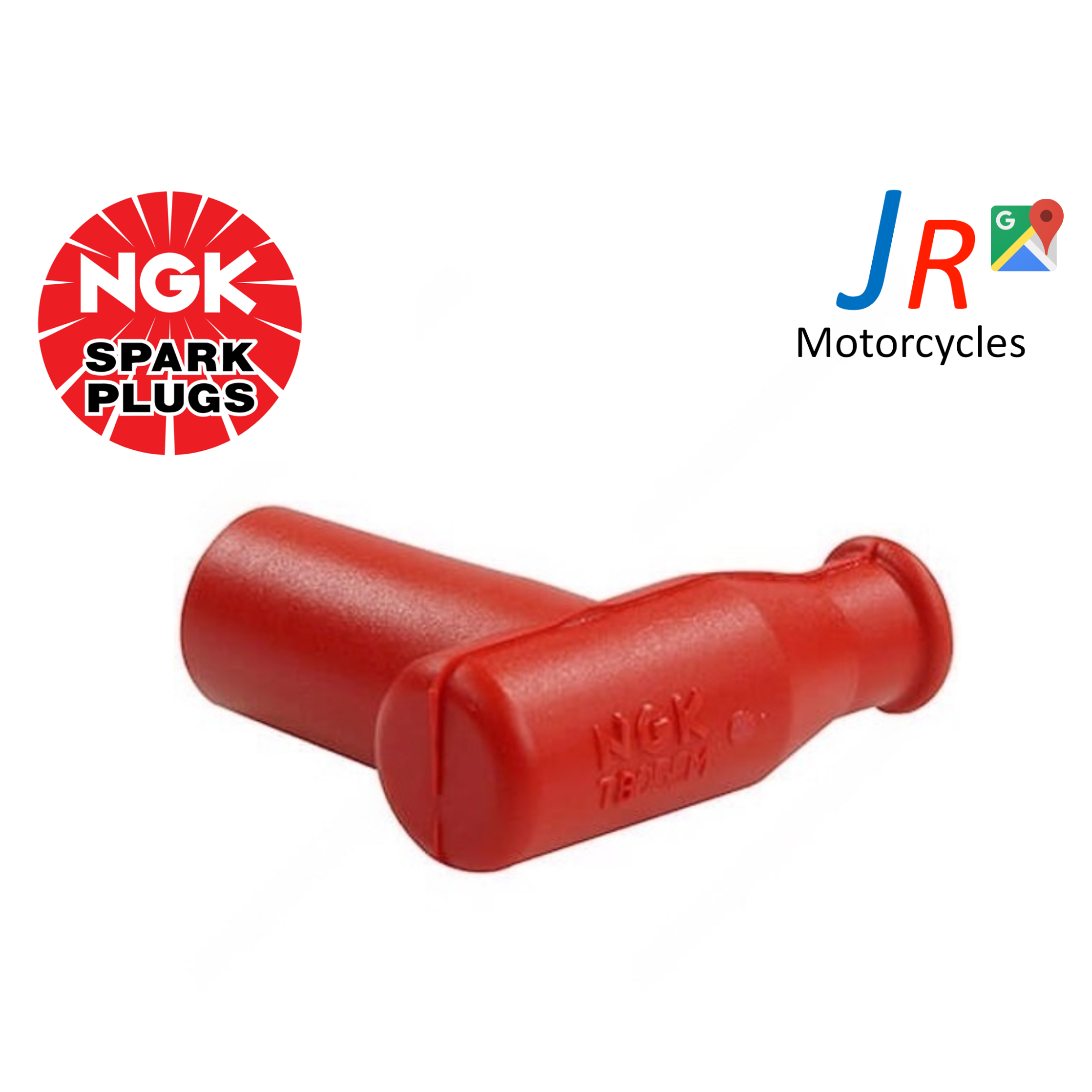 Genuine NGK TB05EM-R Resistor Spark Plug Cap Red (8955) | Imported from Japan image 0