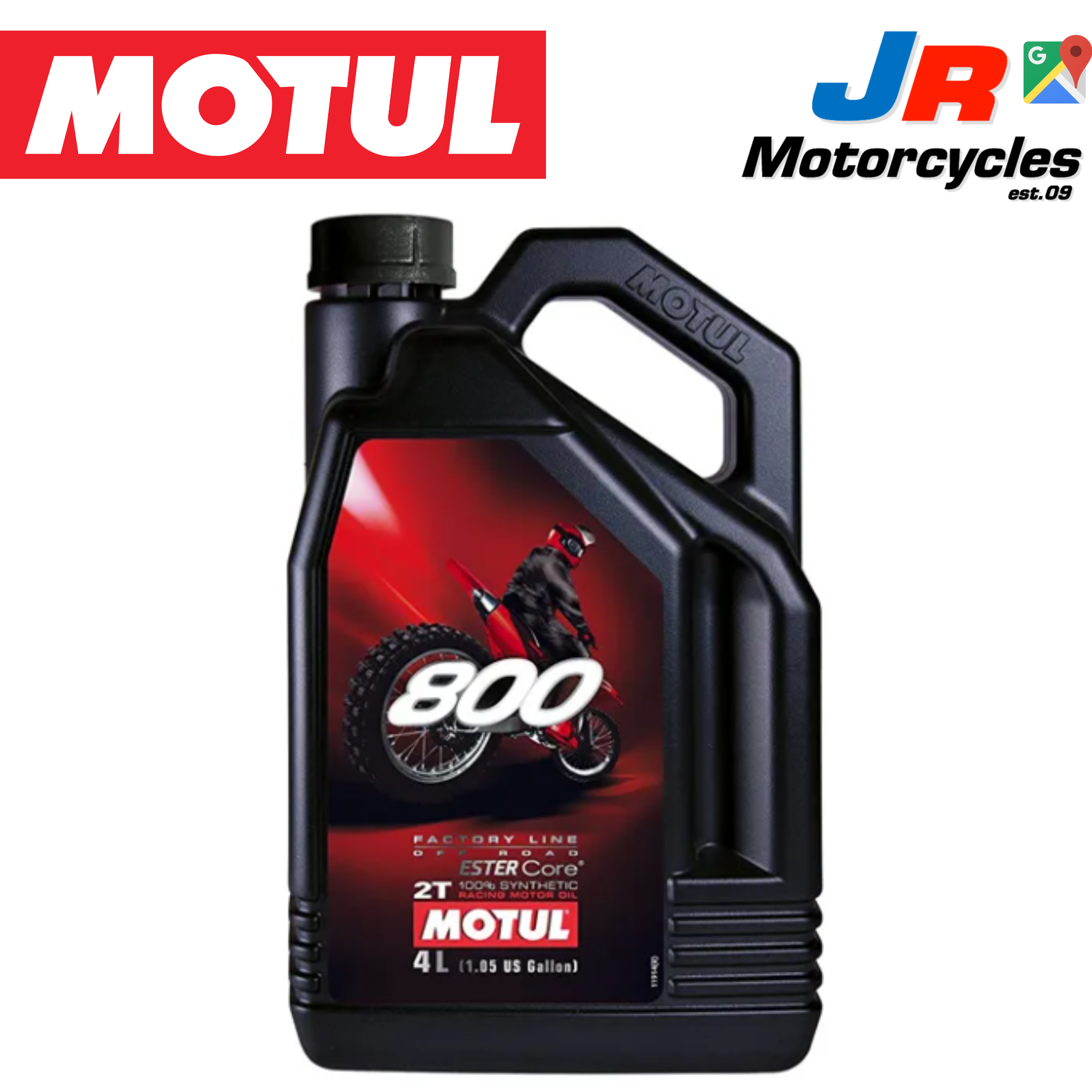 Motul Fully Synthetic Engine Oil 800 2T FL OFF ROAD 4L