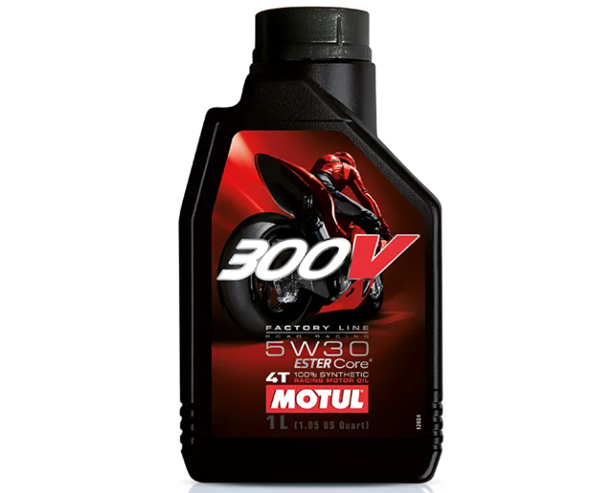 Motul Road Racing 4-stroke 100% Synthetic 300V FL 5W30 1L