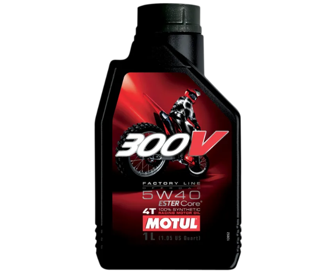Motul 300V 100% Synthetic Off Road 4T 5W40 1L
