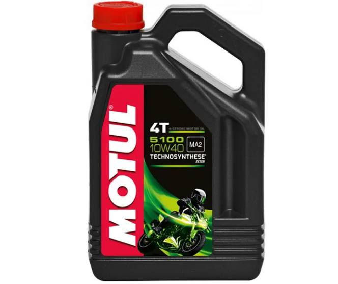 Motul Engine Oil Semi Synthetic 5100 4T 10W40 4L
