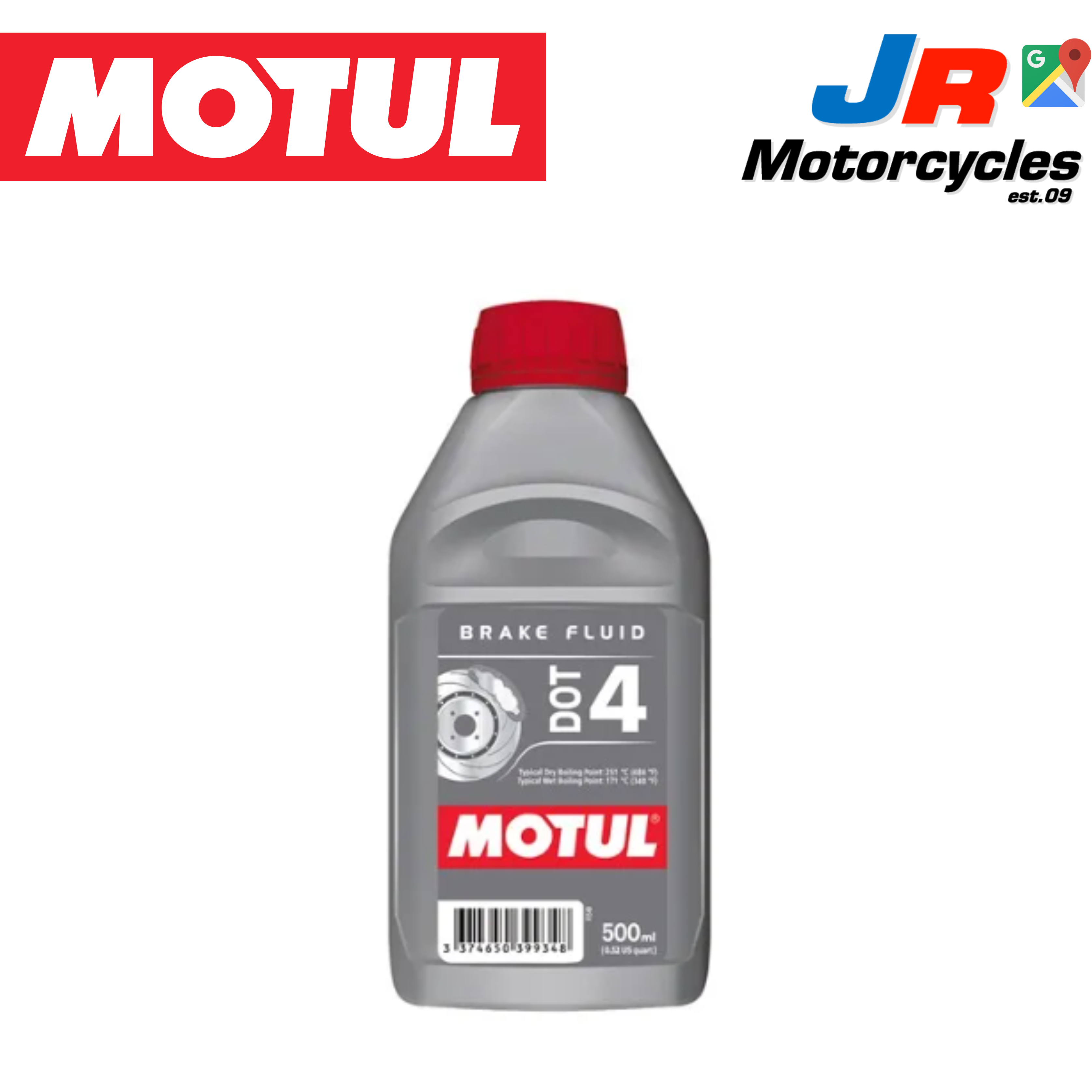 Motul DOT4 BRAKE FLUID 0.500L