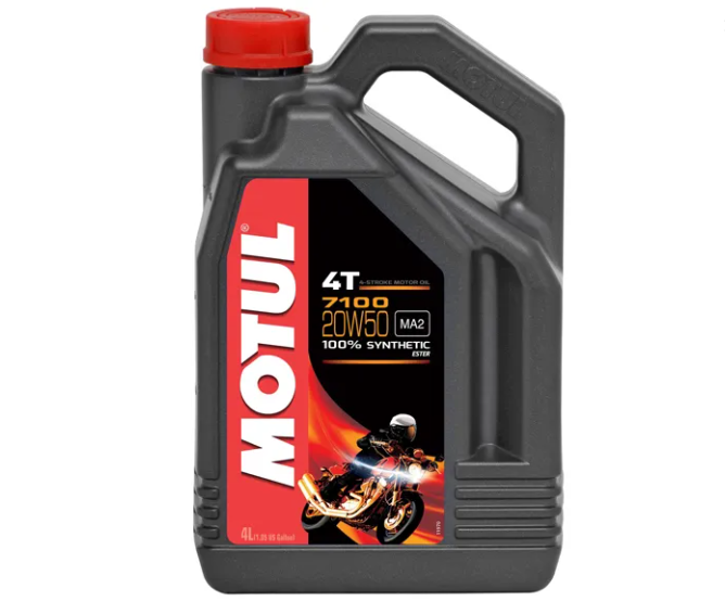 Motul Engine Oil Fully Synthetic 7100 4T 20W50 4L
