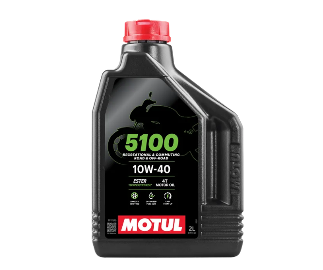 Motul Engine Oil Semi Synthetic 5100 4T 10W40 2L