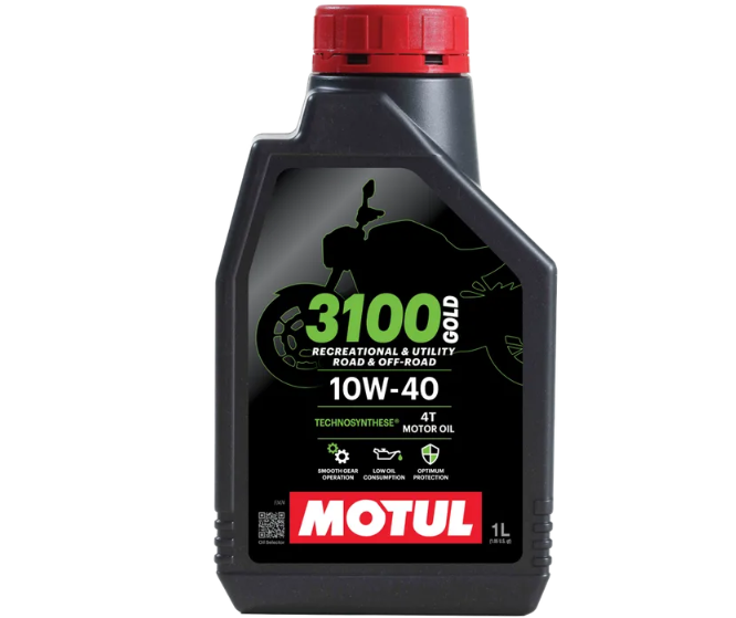 Motul 4 Stroke Engine Oil 3100 GOLD 4T 10W40 1L