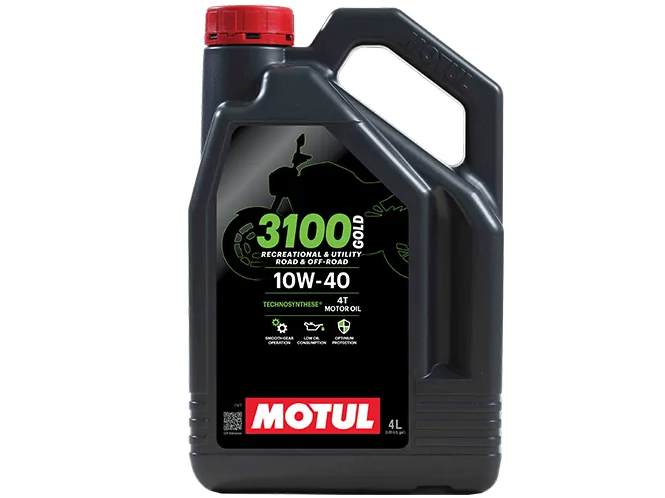 Motul 4 Stroke Engine Oil 3100 GOLD 4T 10W40 4L