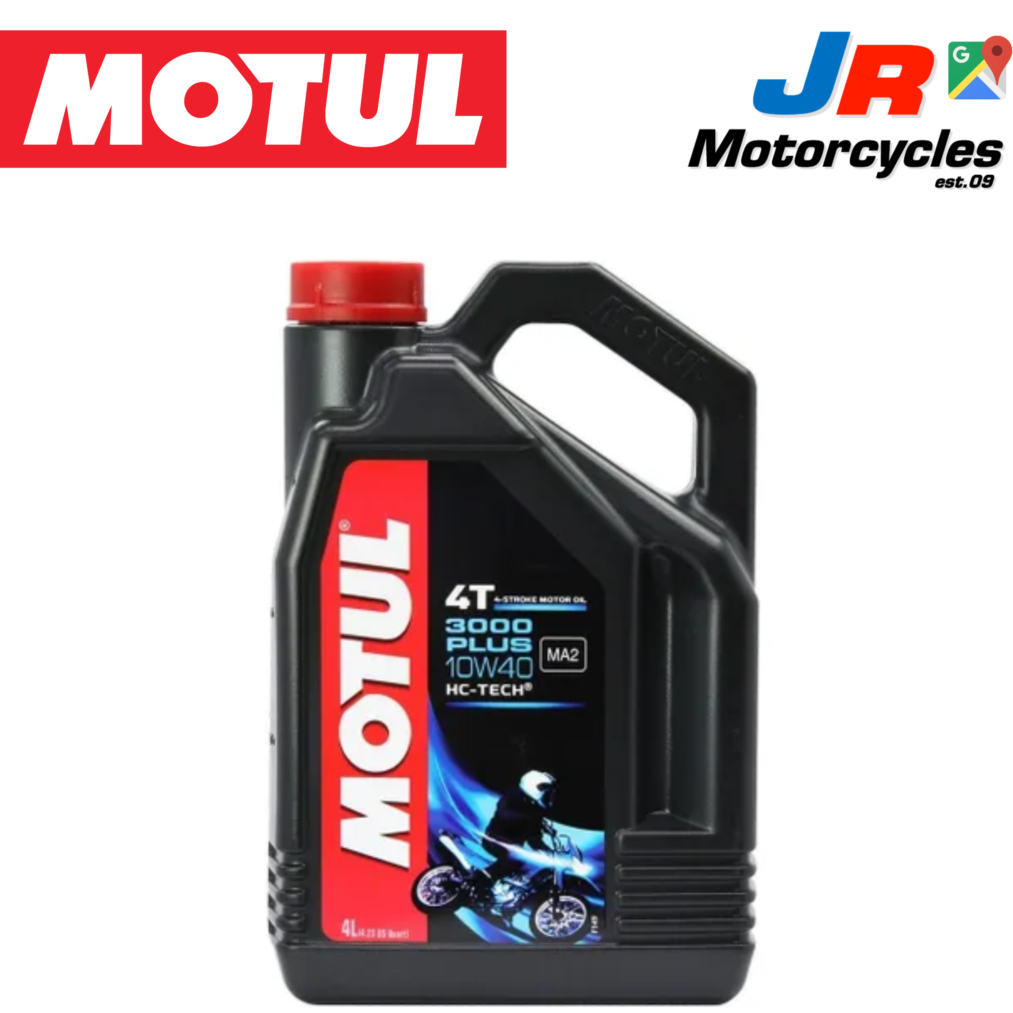 Motul Mineral Oil 3000 PLUS 4T 10W40 4L