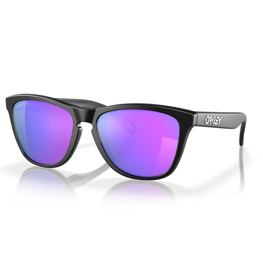 Frogskins Prizm Violet Lenses, Matte Black Frame