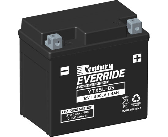 Century YTX5L-BS Maintenance Free Agm Battery