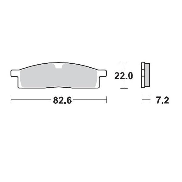 BRAKE PADS FRONT MOTO MASTER NITRO SINTERED YAMAHA YZ65 18-ON YZ80 93-01 YZ85 02-ON