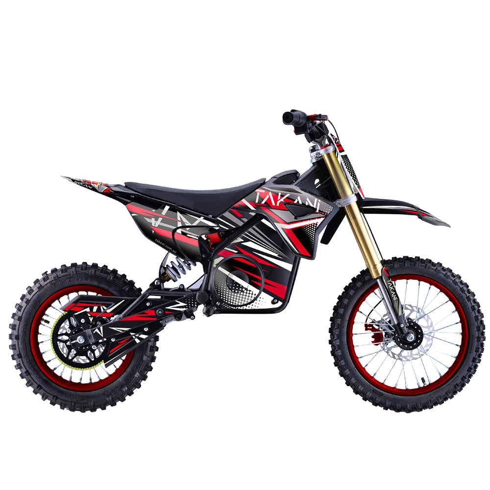 TAKANI ELECTIC DIRT BIKE 680MM SEAT HEIGHT