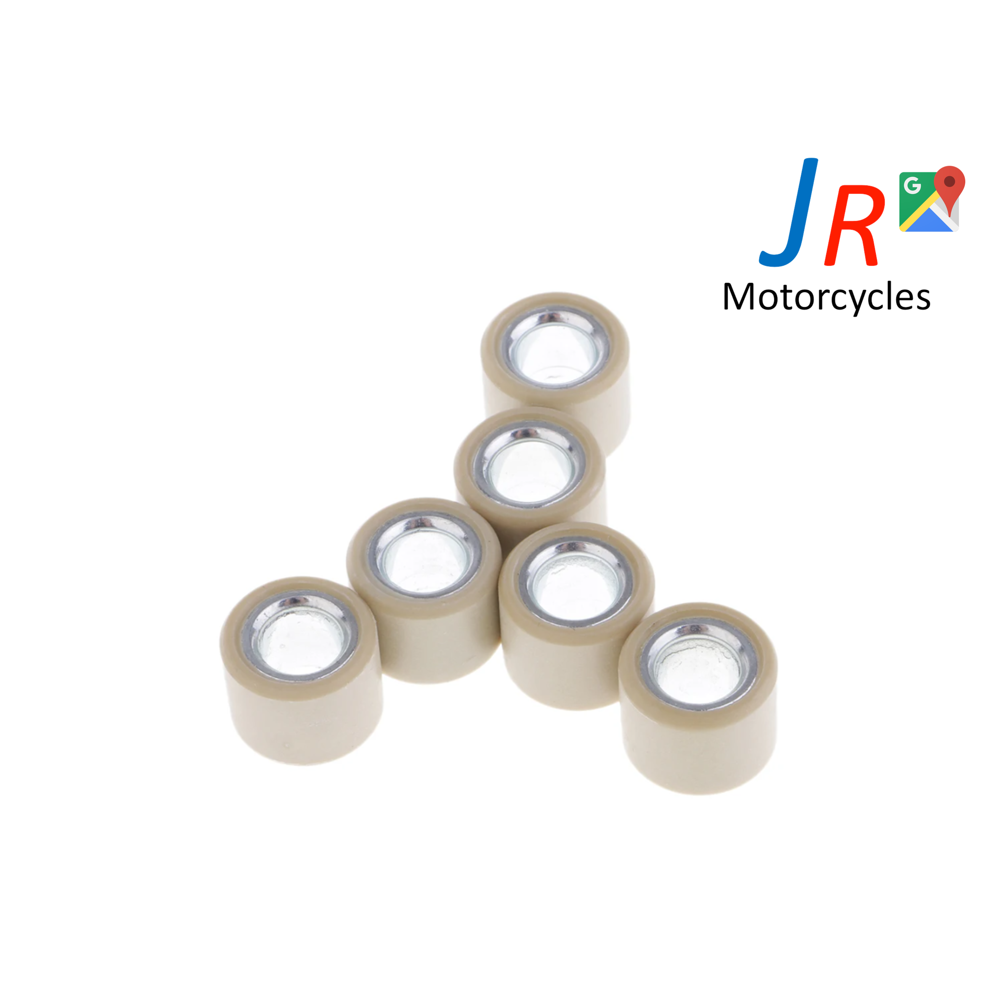 Scooter Weight Rollers - 8.5g, Size 16x13mm-Set of 6 for Enhanced Performance image 0