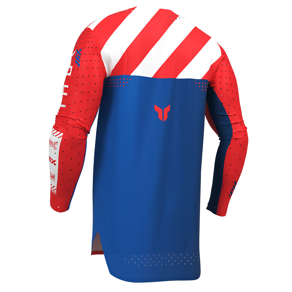 THOR MX JERSEY SPORTMODE SYNTH RED