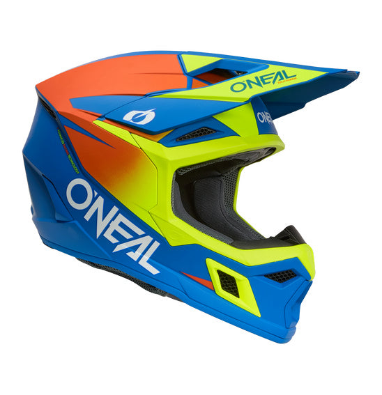 O'Neal 2026 Youth 3SRS SOLID - Blue/N-Yel