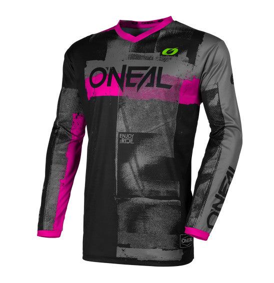 O'Neal 2026 Women's ELEMENT Roller Jersey - Black/Pink