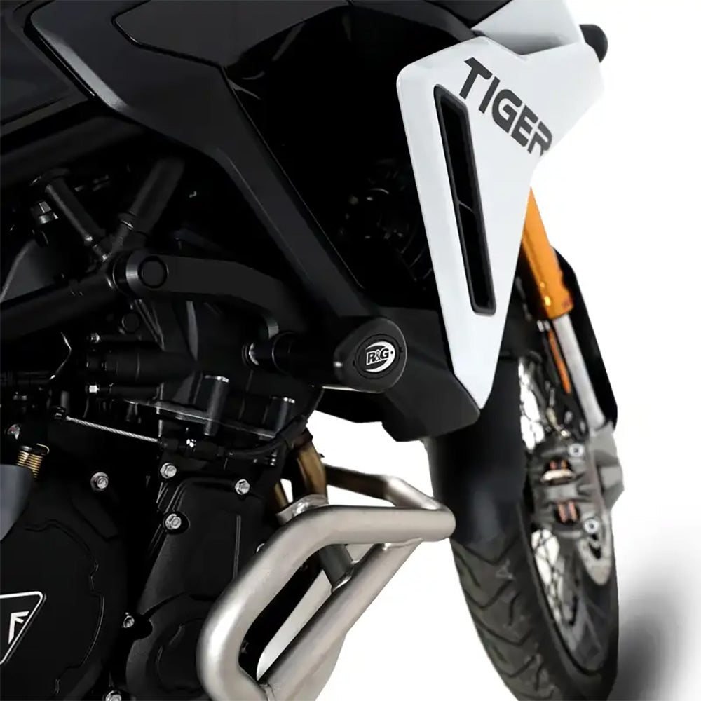 Crash Protectors - Aero Style for Triumph Tiger 900 / GT (PRO)'24- / Rally (PRO) '24- & Tiger 850 Sport '24- (NON-DRILL)