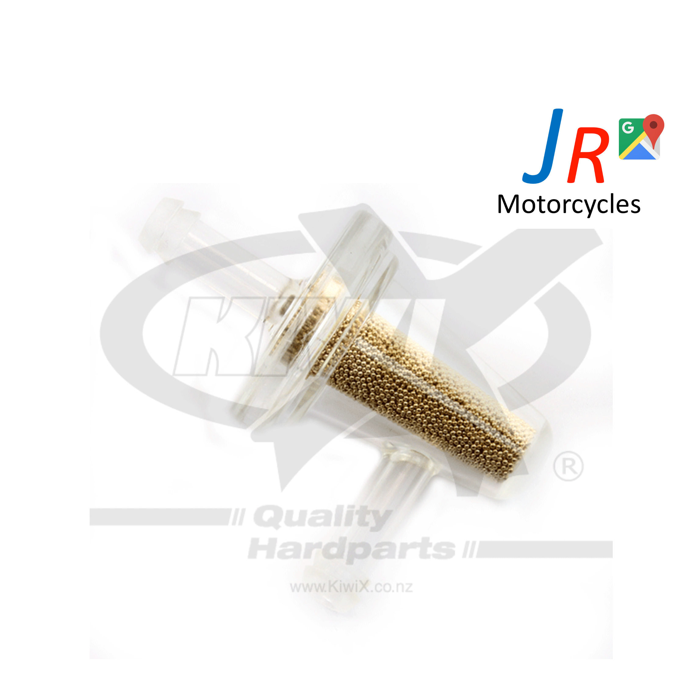 KiwiX Motorcycle Fuel Filter, 6mm 90deg image 0