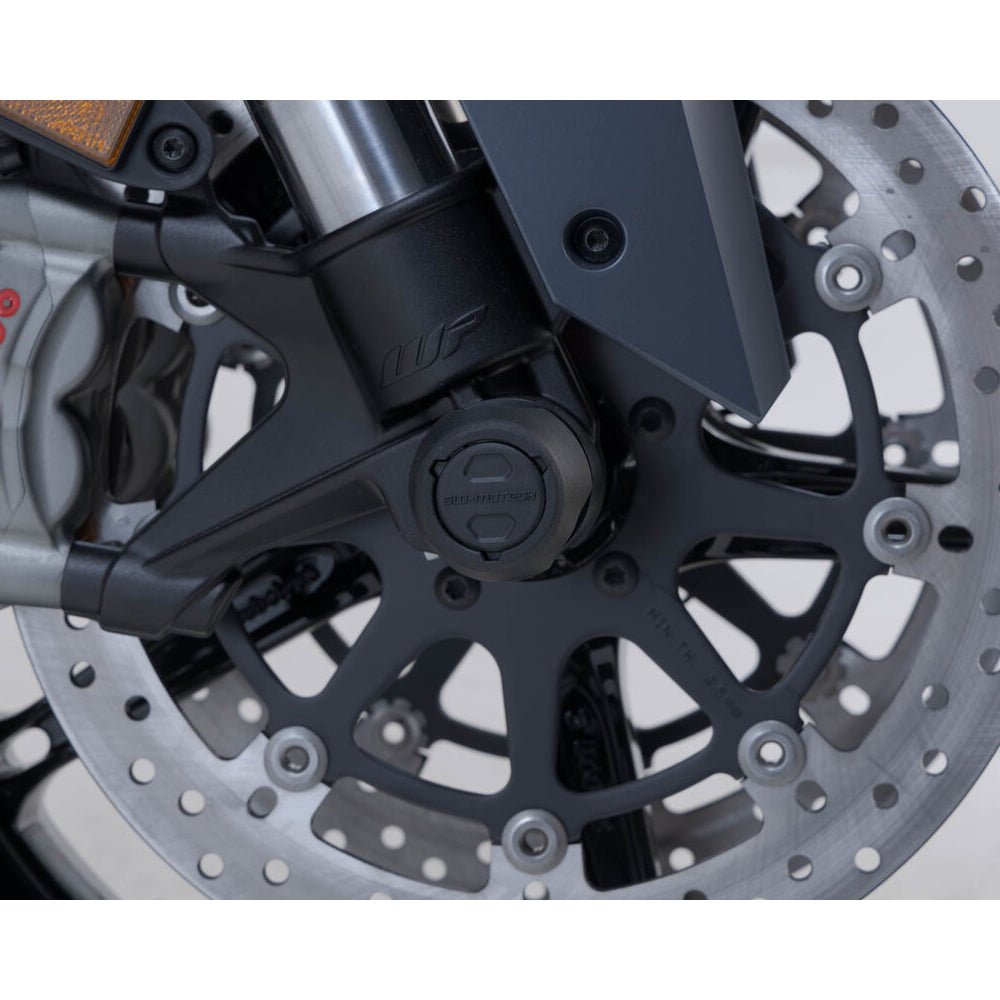 FRONT AXLE SLIDER KIT SW MOTECH KTM