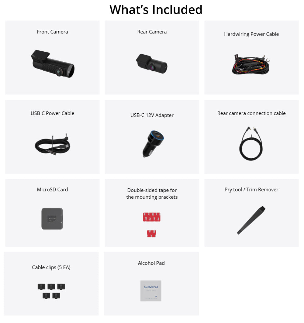 BLACKVUE DR970X-2CH-LTE PLUS SERIES II 4K UHD DASHCAM 64 GB SIM CARD 4G FOR CLOUD SERVICE