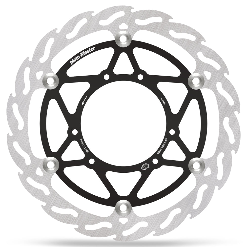 BRAKE DISC FRONT MOTO MASTER FLAME 280MM FLOATING HONDA CRF250R CRF250RX CRF450R CRF450RX