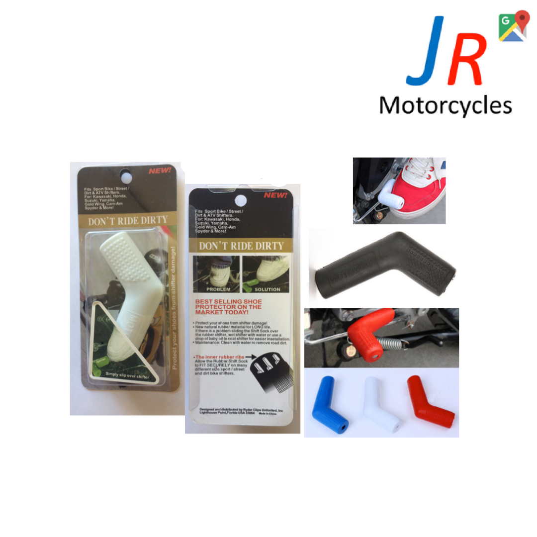 Motorcycle Bike Rubber Shifter Boot Shoe Protector Shift Cover 3 colours image 0