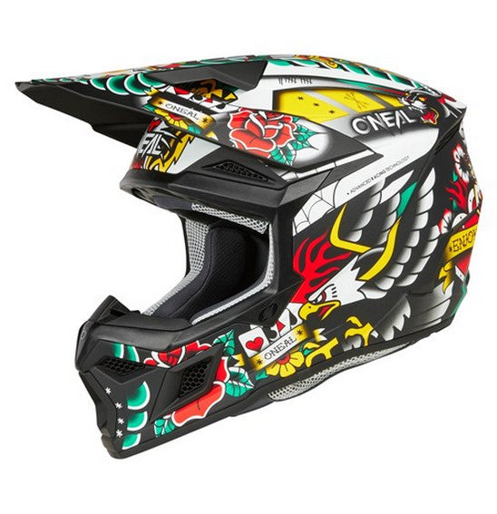 O'Neal 2026 Youth 3SRS INKED Helmet - Multi