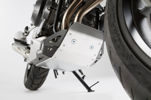 BASH PLATE SW MOTECH SILVER HONDA CB500X 13-18