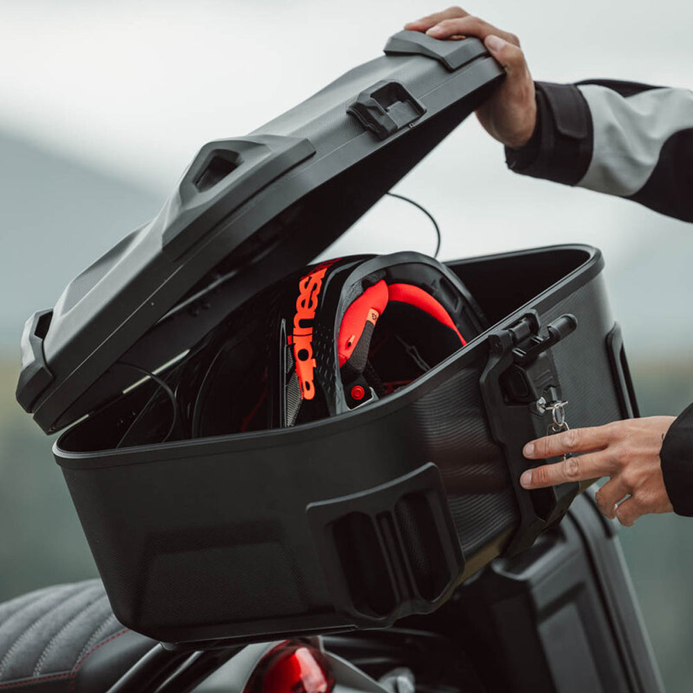 DUSC SIDE / TOP CASE SW MOTECH 41 LITRE BLACK