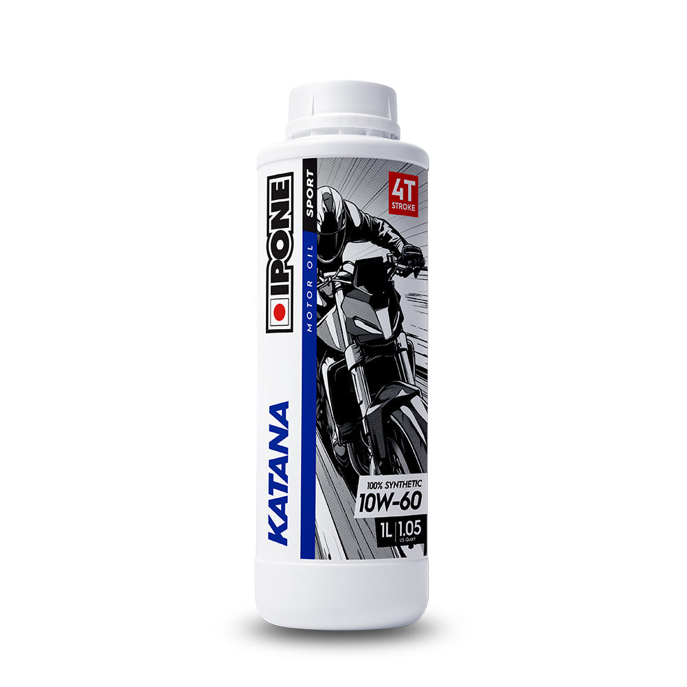 IPONE Katana - 100% Synthetic 4T Oil - 10W60 1L
