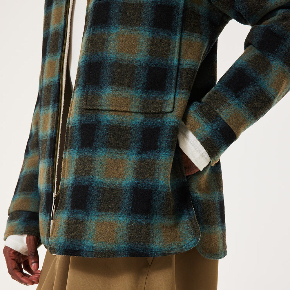 OAKLEY Off-Slope Overshirt - Army Green Check