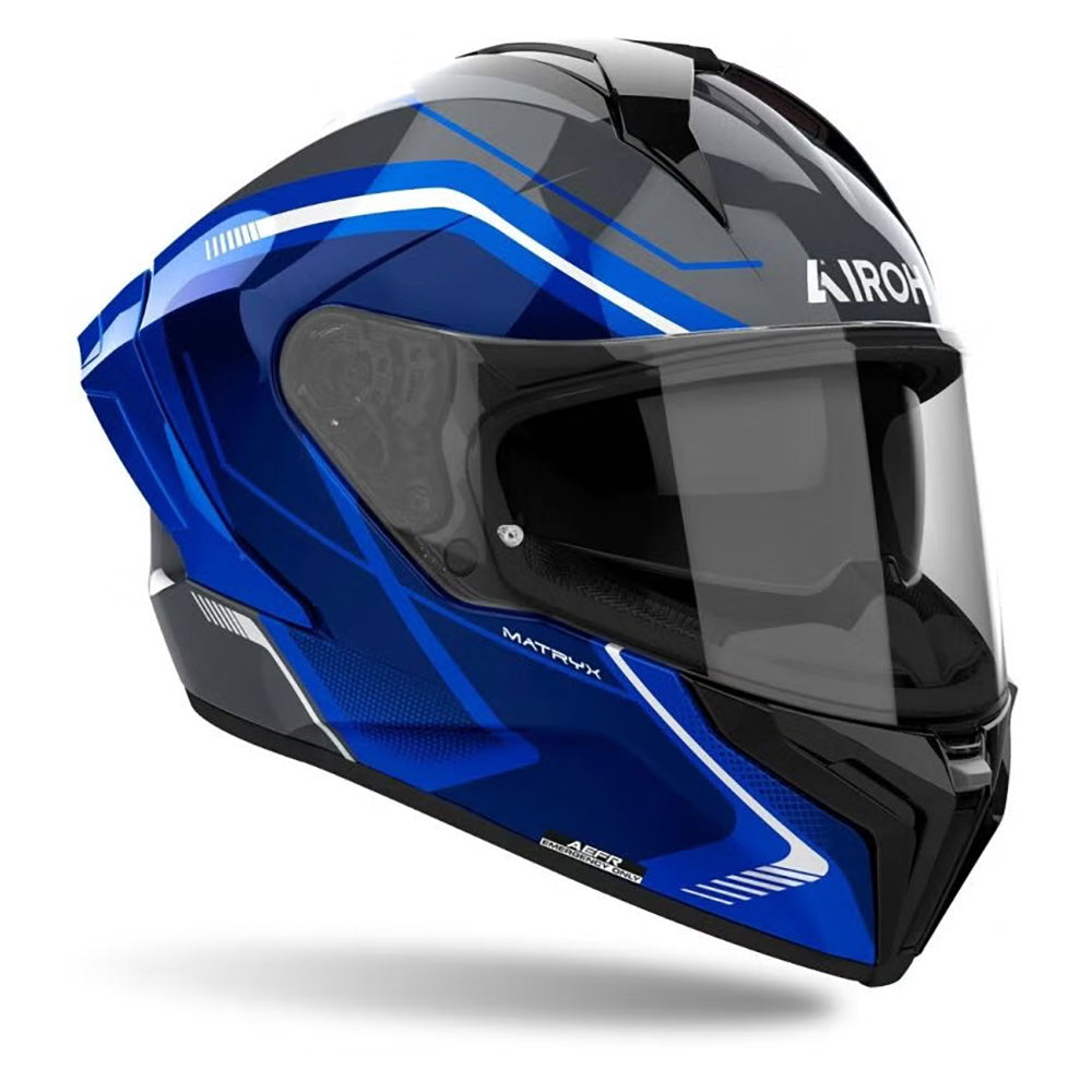 AIROH Matryx Wide - Blue Gloss