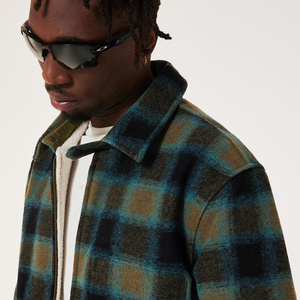 OAKLEY Off-Slope Overshirt - Army Green Check