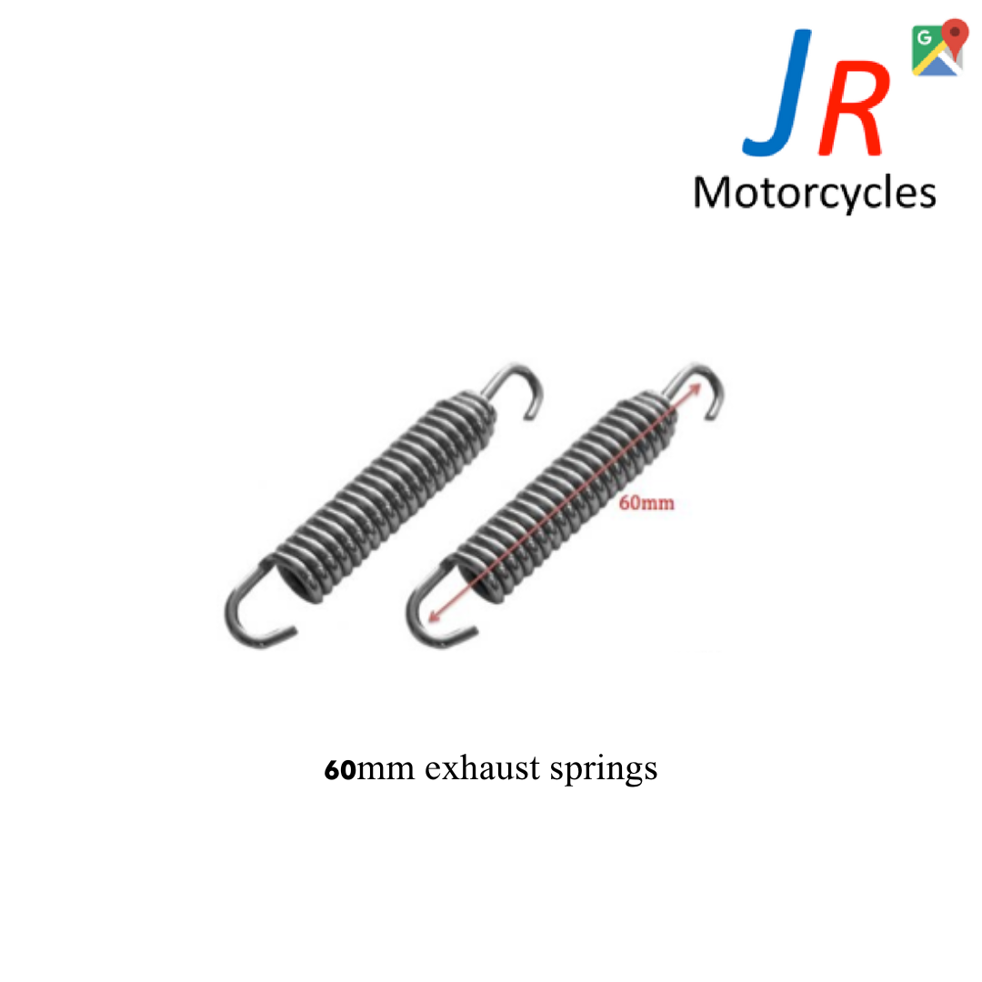 Motorcycle exhaust/muffler spring set 60mm | Imported from Japan image 0