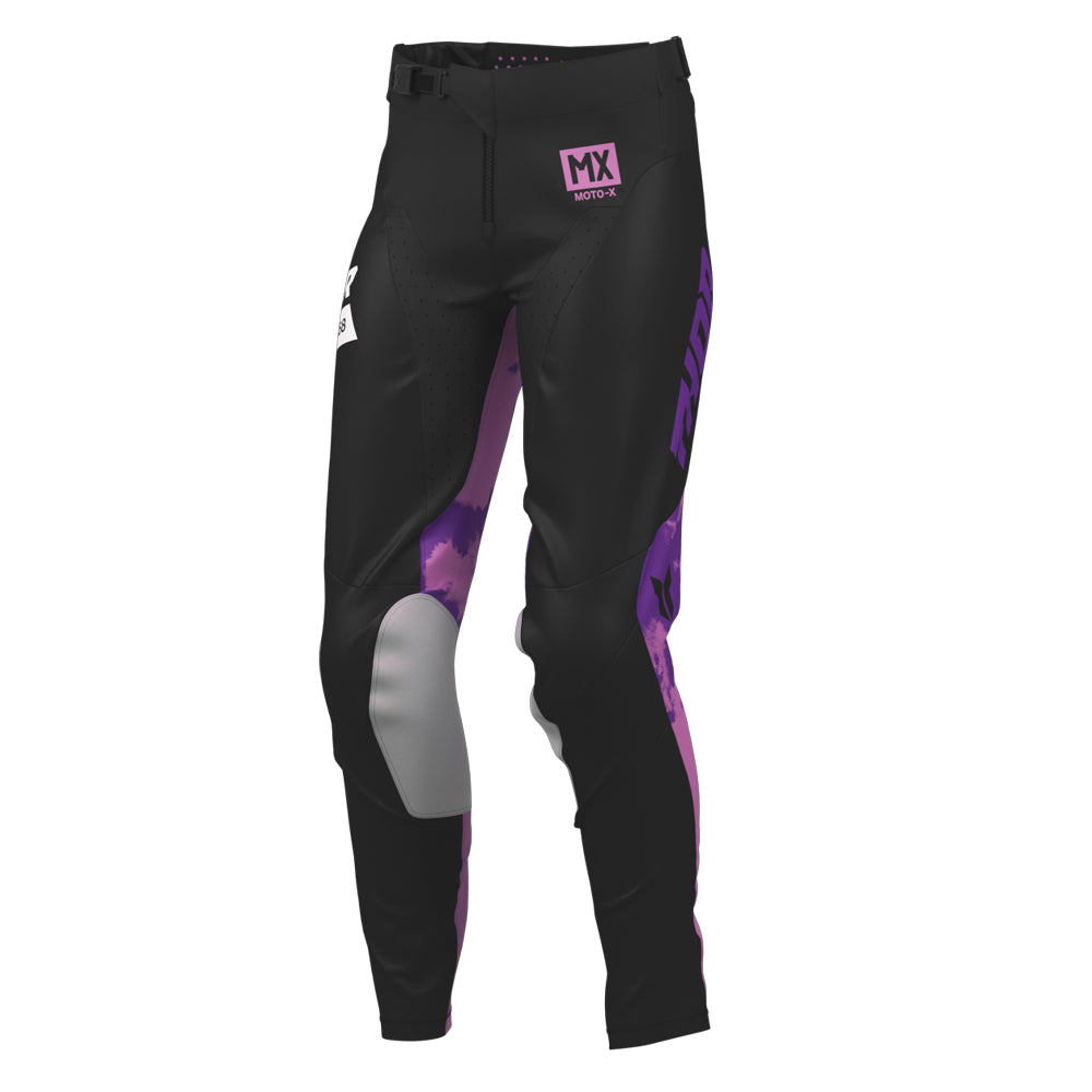 THOR LAUNCHMODE PANT WOMENS BLEACH BLACK/ORG