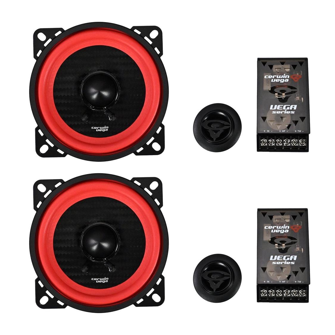 CERWIN VEGA VEGA SERIES 4" 2-WAY COMPONENT SPEAKERS 40W RMS