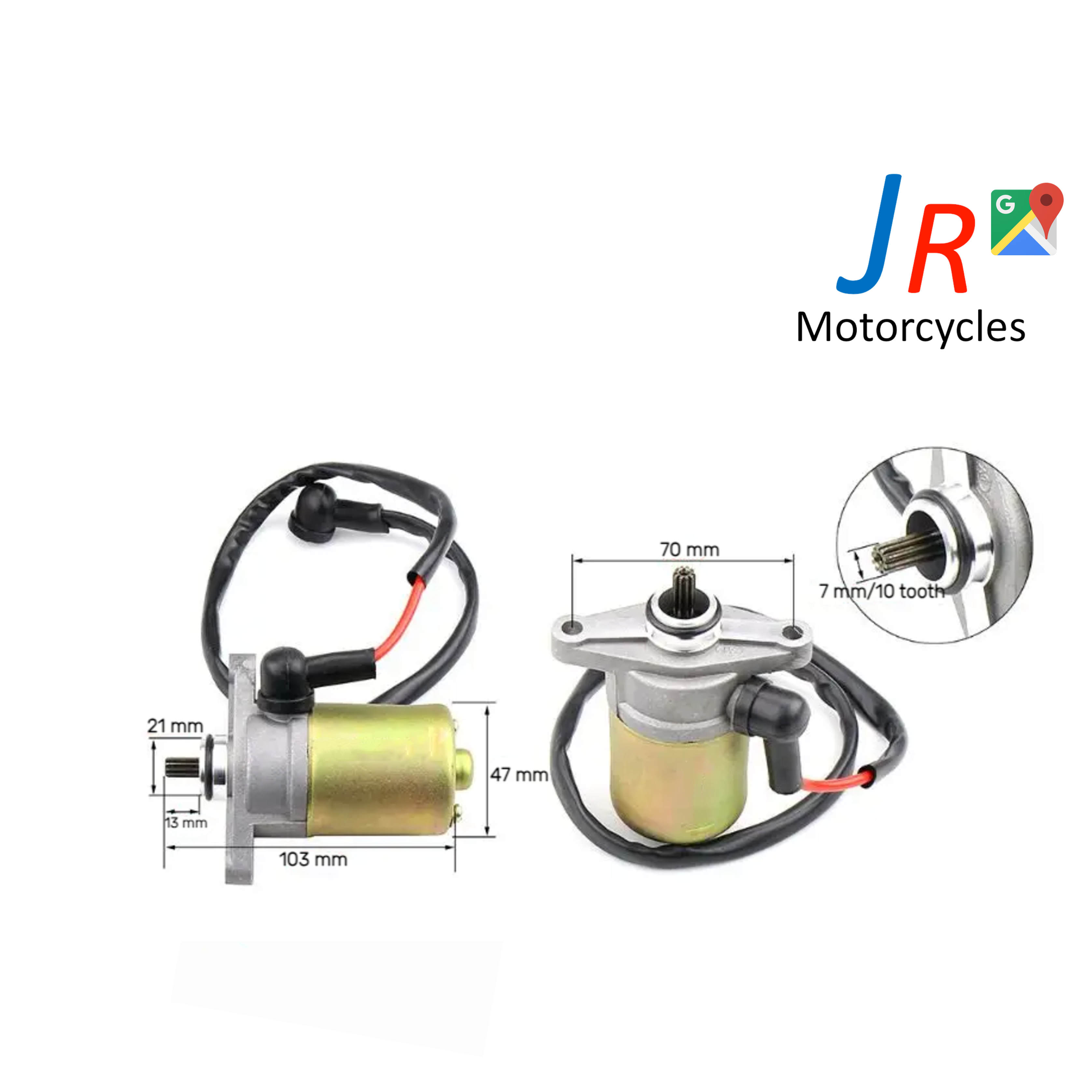 GY6 50cc 80cc Scooter Starter Motor four-stroke single-cylinder quad/ atv 139QMB image 1