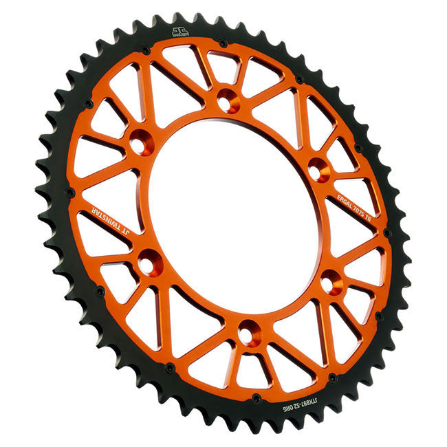 JT Sprockets TwinStar Rear Sprocket - Orange
