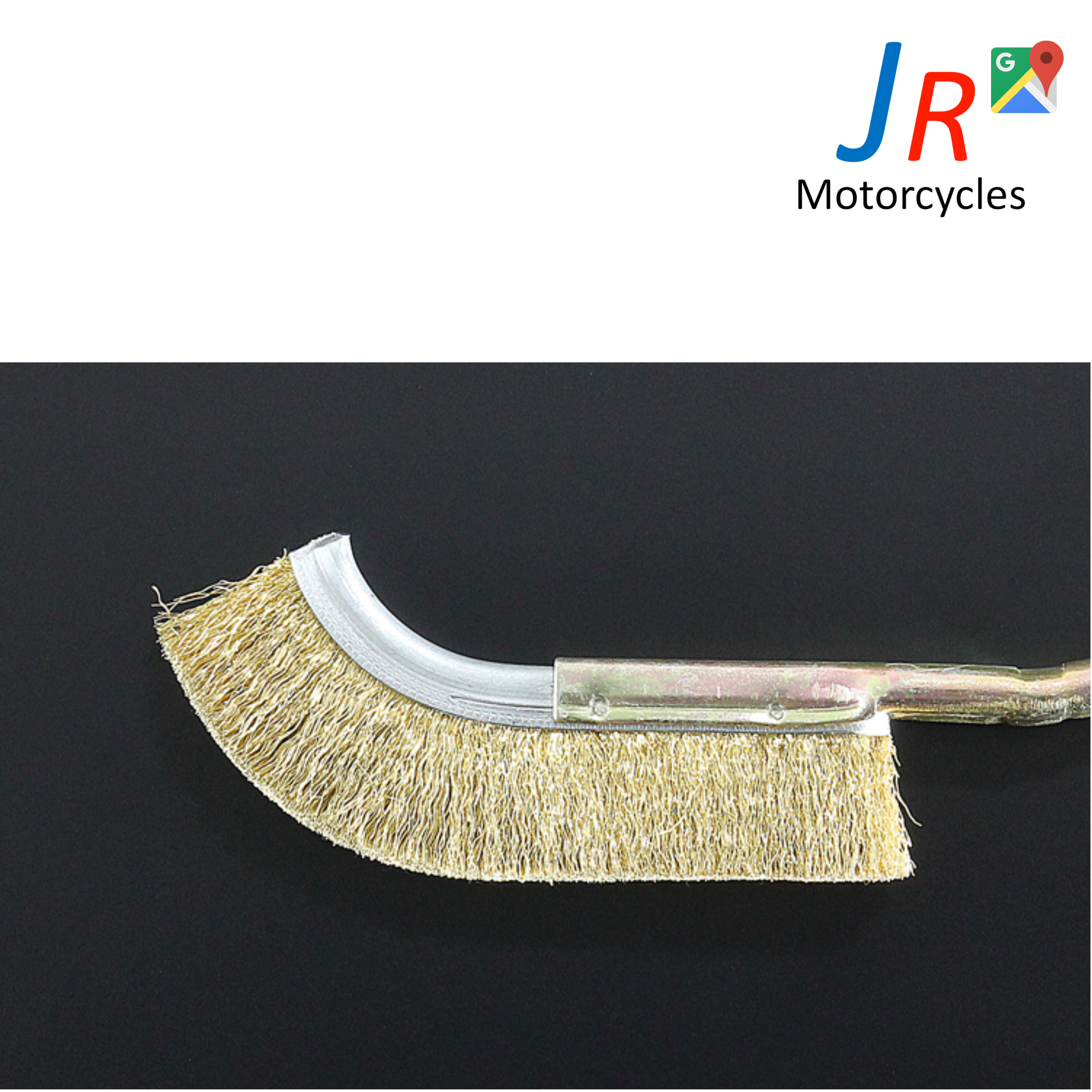 Brass brush curved shape | Imported from Japan image 1
