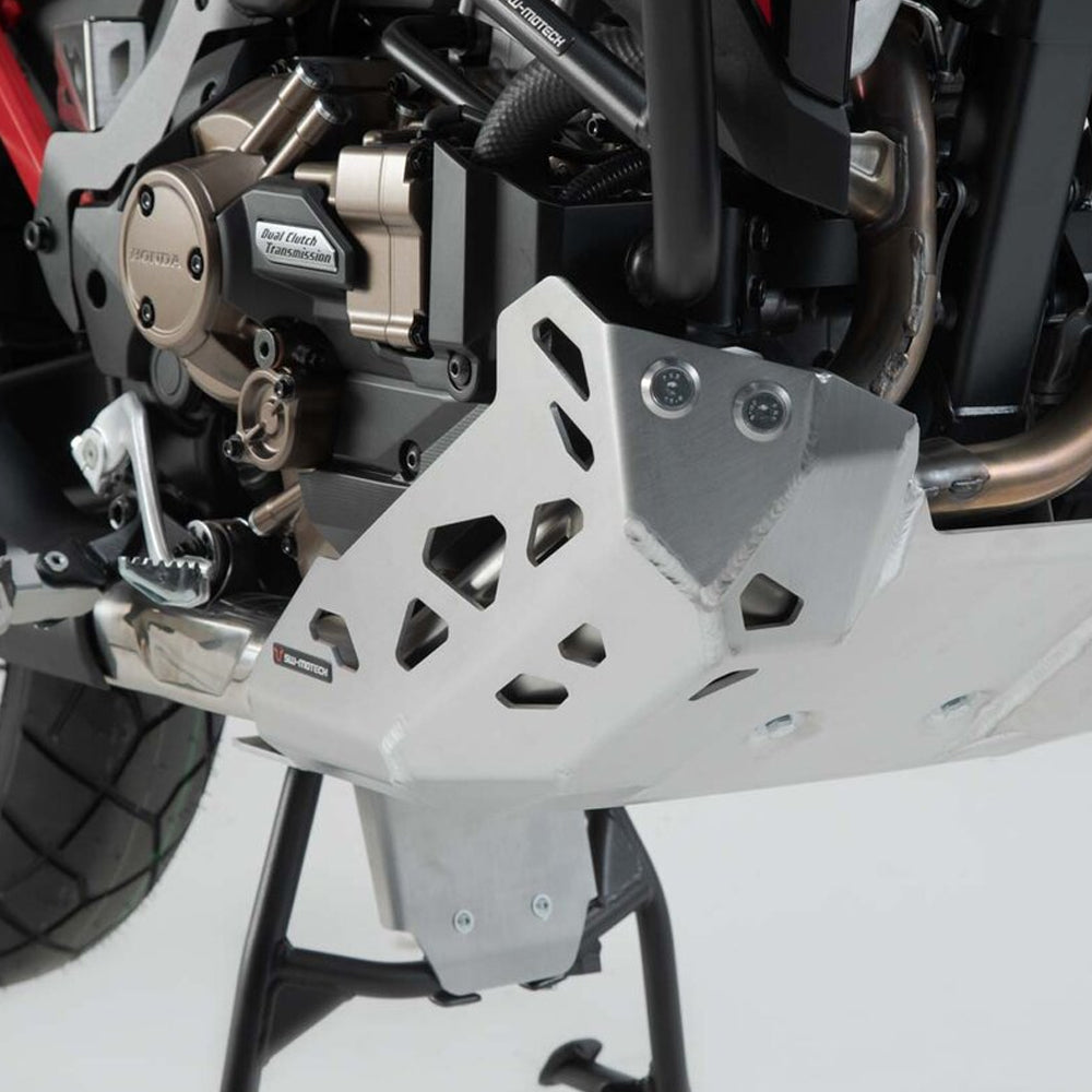 BASH PLATE SW MOTECH SILVER HONDA CRF1100L AFRICA TWIN CRF1100L AFRICA TWIN ADVENTURE SPORTS