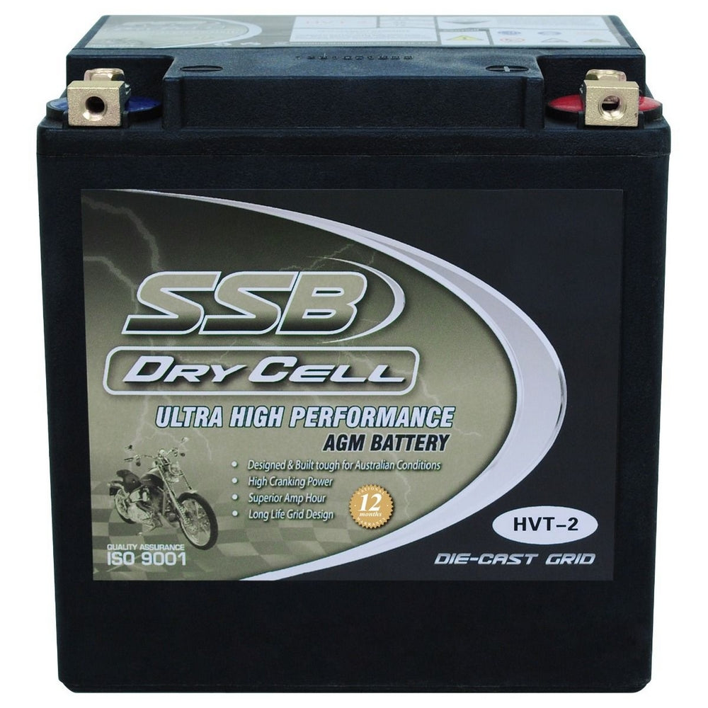 MOTORCYCLE AND POWERSPORTS BATTERY AGM 12V 30AH 515CCA BY SSB ULTRA HIGH PERFORMANCE DRY CELL