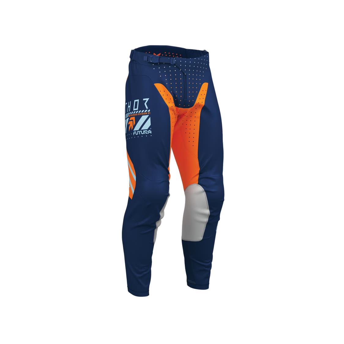 THOR MX PANT LAUNCHMODE FUTURA NAVY/ORG