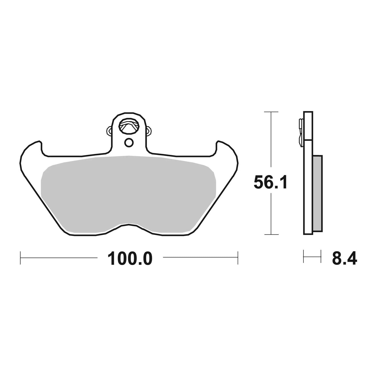 Brembo Prime Sinter Front Brake Pads 07BB24SA