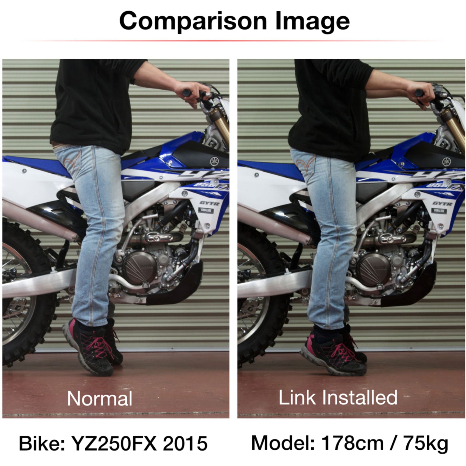Zeta RSL-LowDown -30mm KTM 125/250SX '16-, 250/350/450SXF '16-