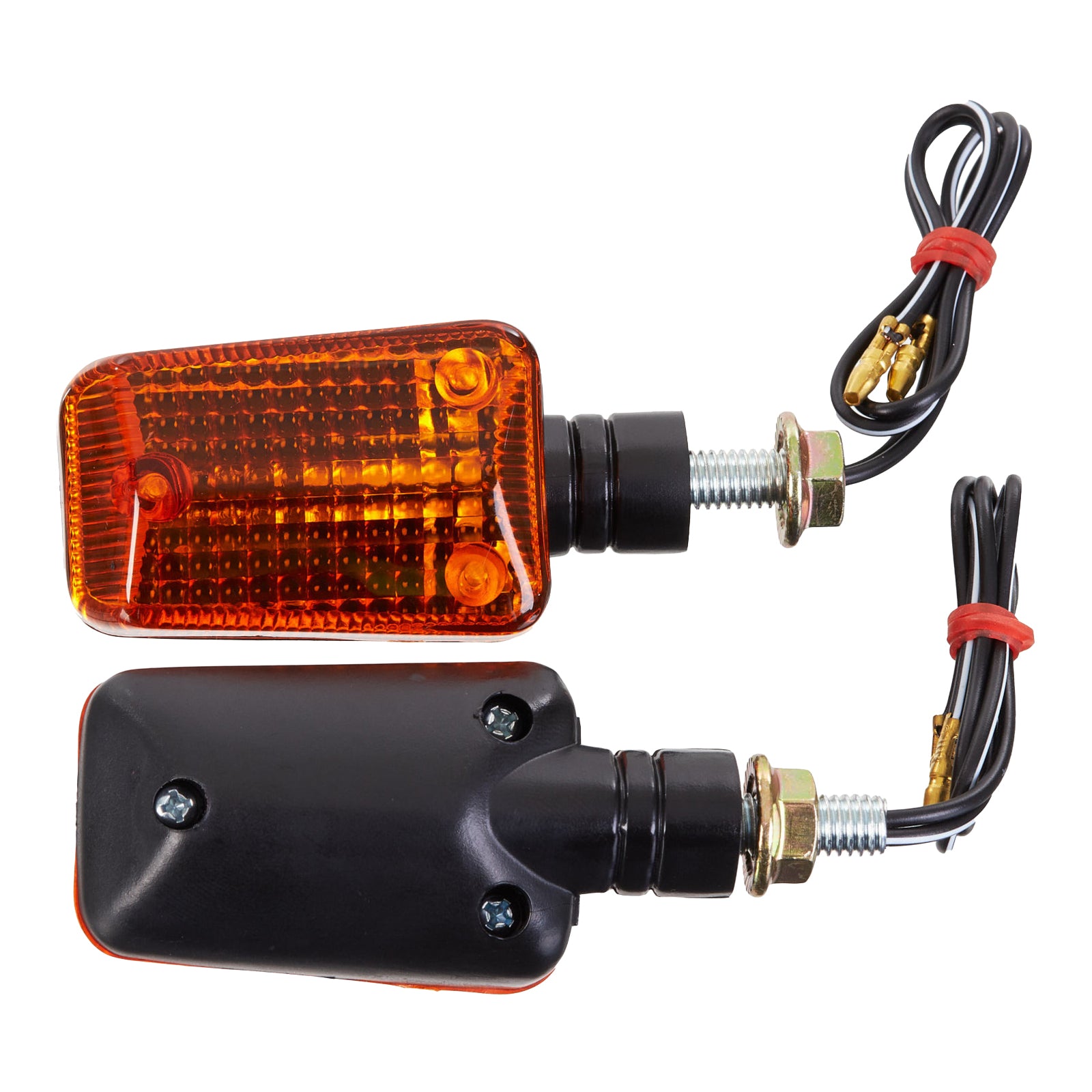 Whites Flasher Universal Short Mount Black (Pair)