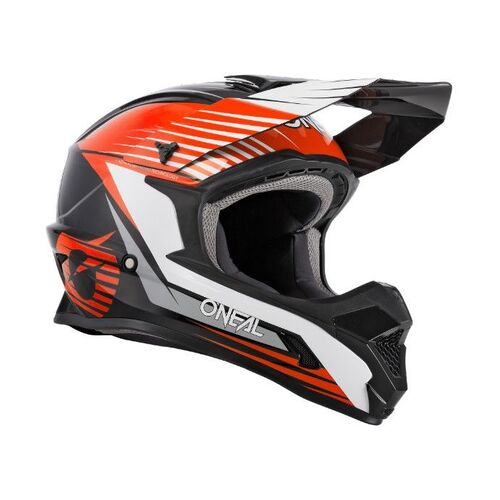 O'Neal 1SRS SOLID Adult Helmet Black/Orange 61/62CM (XL) Clearance