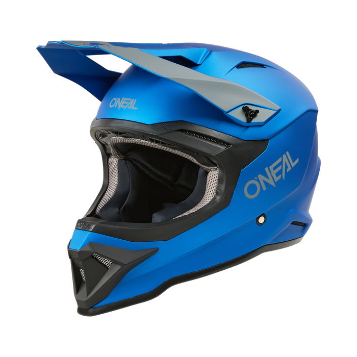 O'Neal 1SRS SOLID Helmet - Blue 63/64CM (2XL) Clearance