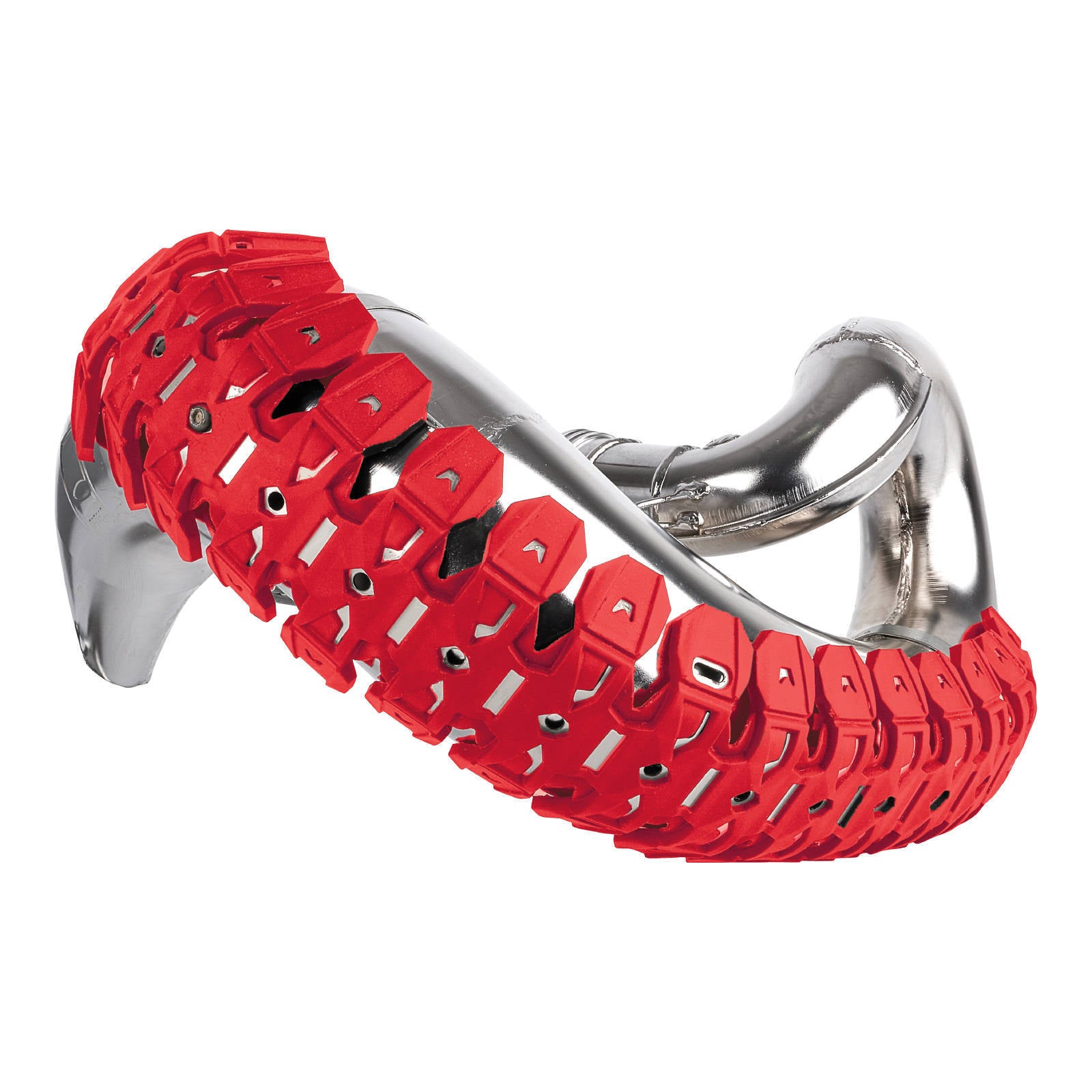 Polisport Armadillo Exhaust Guard - Red