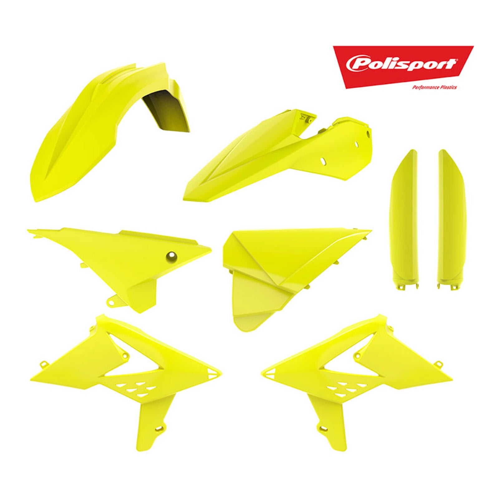 Polisport Kit Beta RR '13- Flow Yellow (Includes Fork Guards)